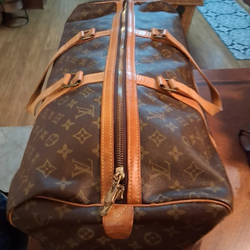 Louis Vuitton Monogram 60 Keepall Travel Bag Brown - Picture 14 of 16